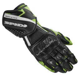 Мото ръкавици SPIDI CARBO 5 BLACK/KAWA GREEN
