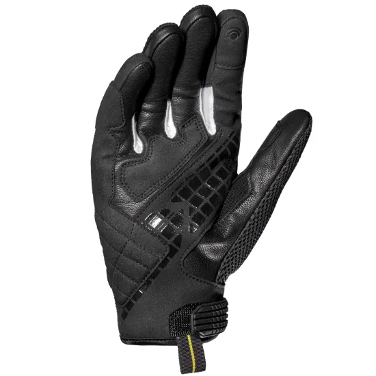 Мото ръкавици SPIDI G-CARBON BLACK/WHITE - Кожени ръкавици за мотор от марка SPIDI