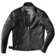 Кожено мото яке SPIDI CLUBBER BLACK с Warrior протектори и италианска биволска кожа