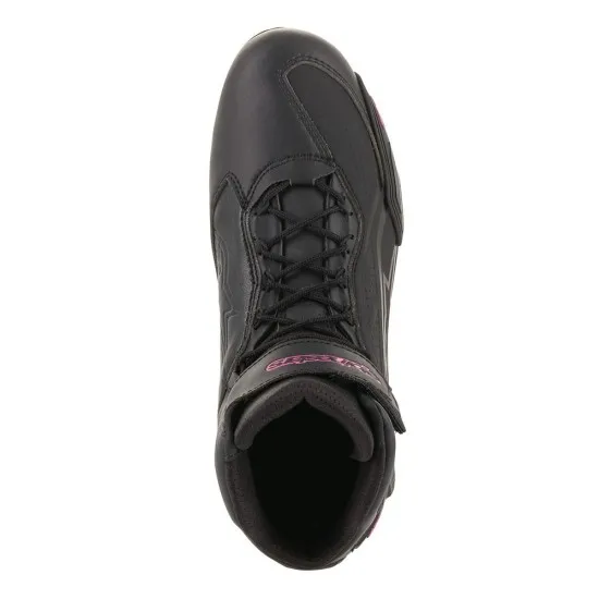 Дамски мото боти ALPINESTARS STELLA FASTER-3 BLACK/FUCHSIA - Дамски боти за мотор от марка Alpinestars