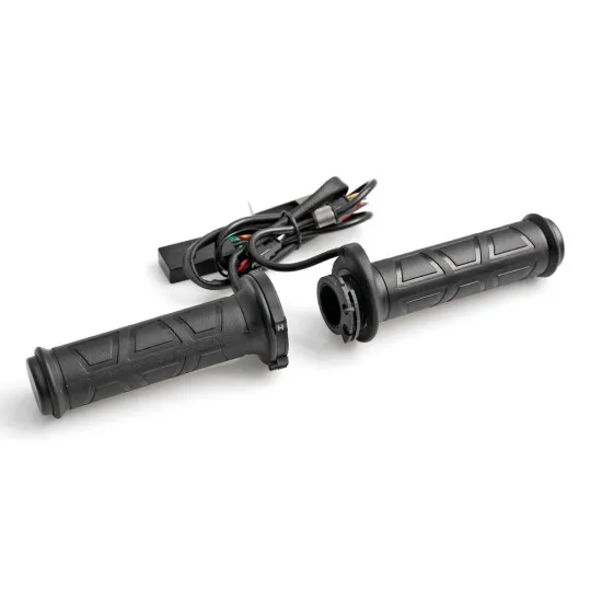 Мото ръкохватки с подгряване 12V Black - 90536 - Мото ръкохватки от марка Lampa