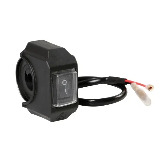 Превключвател на светлини водустойчив 12V-6V с фиксация за кормило - 90462 - Мото светлини от марка Lampa