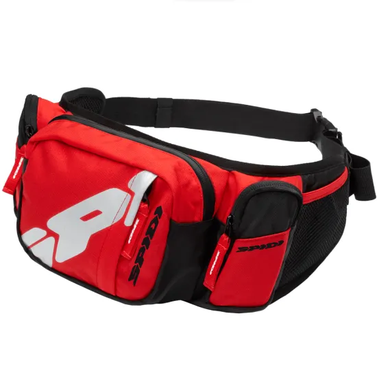 Чанта за кръст SPIDI POUCH 3.0 RED - Мото чанти от марка SPIDI