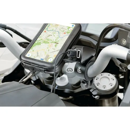Зарядно устойчиво Usb-Fix Trek Ultra Fast Charge - 5400 mA - 12/24V 38828 - Мото гараж от марка Lampa