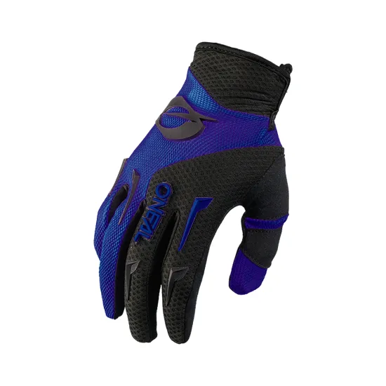 Детски мотокрос ръкавици ONEAL ELEMENT BLUE/BLACK 2021 - Детски мото ръкавици от марка ONeal