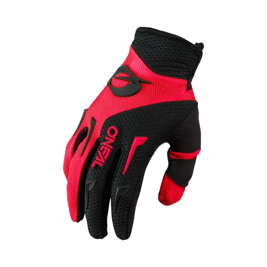 Детски мотокрос ръкавици ONEAL ELEMENT RED/BLACK 2021 - Детски мото ръкавици от марка ONeal