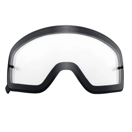Магнитна плака за очила ONEAL B-50 BLACK FRAME CLEAR - Мотокрос очила от марка ONeal