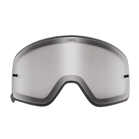 Магнитна плака за очила ONEAL B-50 BLACK FRAME GRAY - Мотокрос очила от марка ONeal