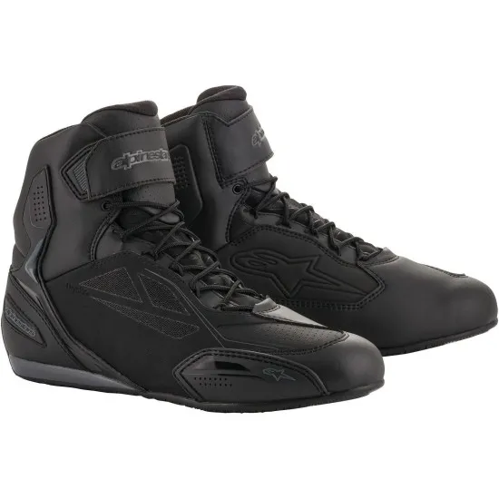 Мото боти ALPINESTARS FASTER-3 DRYSTAR BLACK с водоустойчива мембрана и иновативна защита