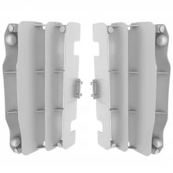 Преден предпазител за радиатор POLISPORT HONDA CRF450R(09-12) WHITE