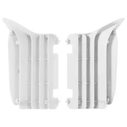 Преден предпазител за радиатор POLISPORT YAMAHA YZ250F (10-13) WHITE