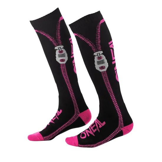 Термо чорапи ONEAL PRO MX ZIPPER PINK - Термо бельо от марка ONeal