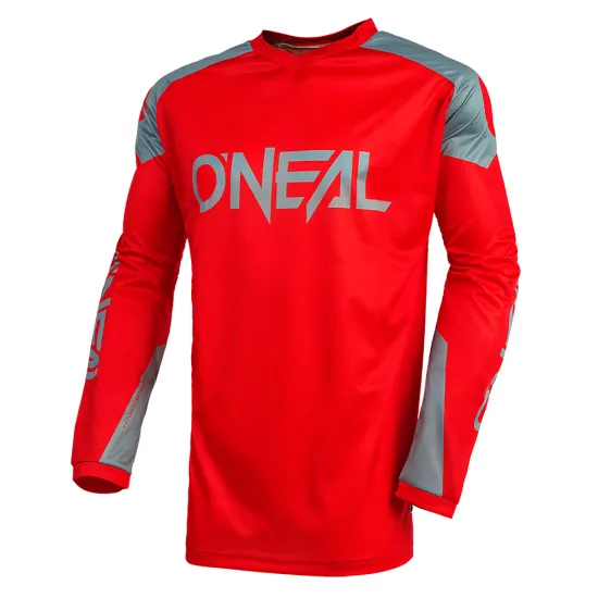 Мотокрос блуза ONEAL MATRIX RIDEWEAR RED/GRAY 2021 - Мотокрос джърси от марка ONeal