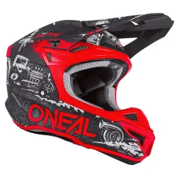 Мотокрос каска O'NEAL 5SERIES HR BLACK/RED