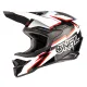 Мотокрос каска O'NEAL 3SRS VOLTAGE BLACK/WHITE с ABS черупка