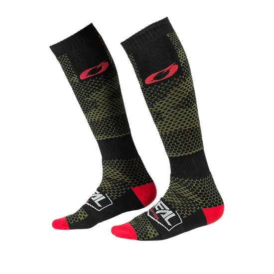Термо чорапи ONEAL PRO MX COVERT BLACK/GREEN - Термо бельо от марка ONeal