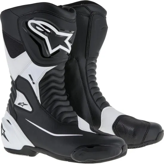 Ботуши Alpinestars SMX-S Black/White - защита и комфорт