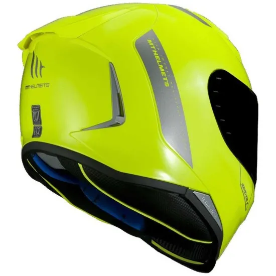 Каска MT REVENGE 2 SOLID GLOSS FLUO YELLOW - Спортни каски от марка MT