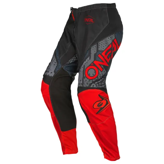 Детски мотокрос брич ONEAL ELEMENT CAMO V.22-BLACK/RED - Детски брич панталони от марка ONeal