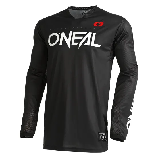 Мотокрос блуза ONEAL HARDWEAR ELITE CLASSIC V.22 BLACK - Мотокрос джърси от марка ONeal