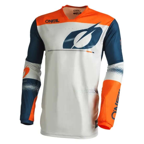 Мотокрос блуза ONEAL HARDWEAR HAZE V.22 BLUE/ORANGE - Мотокрос джърси от марка ONeal