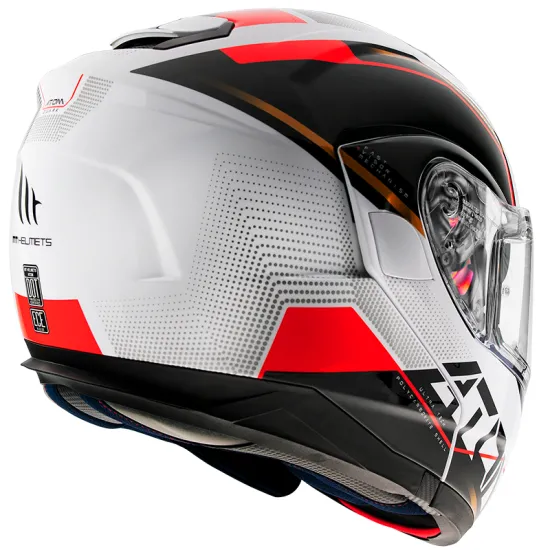 Отваряема каска MT ATOM QUARK GLOSS PEARL RED - Туристически каски от марка MT