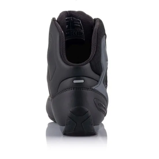 Мото боти ALPINESTARS FASTER-3 RIDEKNIT BLACK/GREY/RED с дишаща плетена мрежа и TPU защита