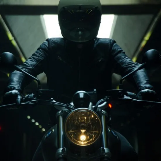 Кожено мото яке SPIDI Garage Black с Warrior Lite протектори и италианска кожа
