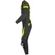 Мото екип SPIDI LASER TOURING BLACK/FLUO с CE протектори и гъвкави панели