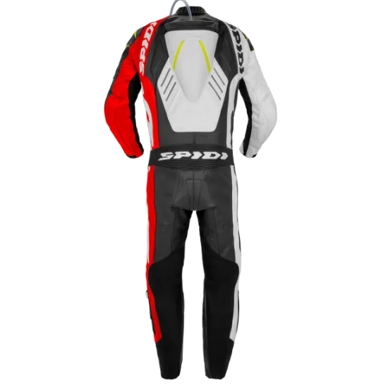 Мото екип SPIDI TRACK WIND PRO RED/YELLOW FLUO - Мото екипи от марка SPIDI