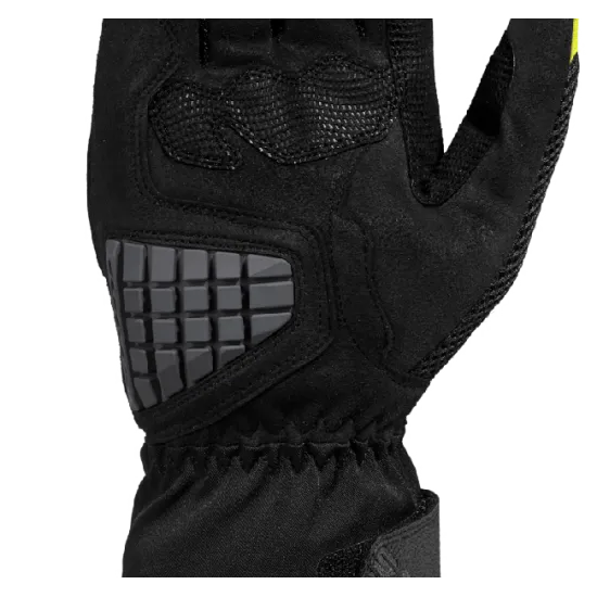 Мото ръкавици SPIDI RAINSHIELD YELLOW FLUO – водоустойчиви, защитни и дишащи