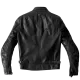 Кожено мото яке SPIDI Mack Black с Warrior Lite протектори и биволска кожа