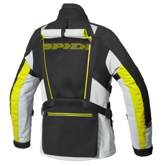 Текстилно мото яке SPIDI ALLROAD 3в1 YELLOW FLUO - Текстилни якета от марка SPIDI