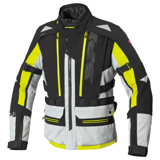 Текстилно мото яке SPIDI ALLROAD 3в1 YELLOW FLUO - Текстилни якета от марка SPIDI