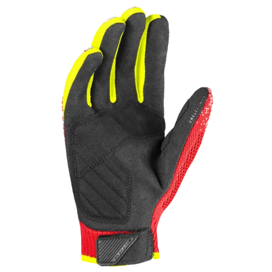 Мото ръкавици SPIDI X-KNIT BLACK/RED - Текстилни ръкавици за мотор от марка SPIDI