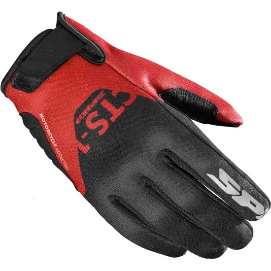 ТЕКСТИЛНИ МОТО РЪКАВИЦИ SPIDI CTS-1 BLACK/RED - Текстилни ръкавици за мотор от марка SPIDI