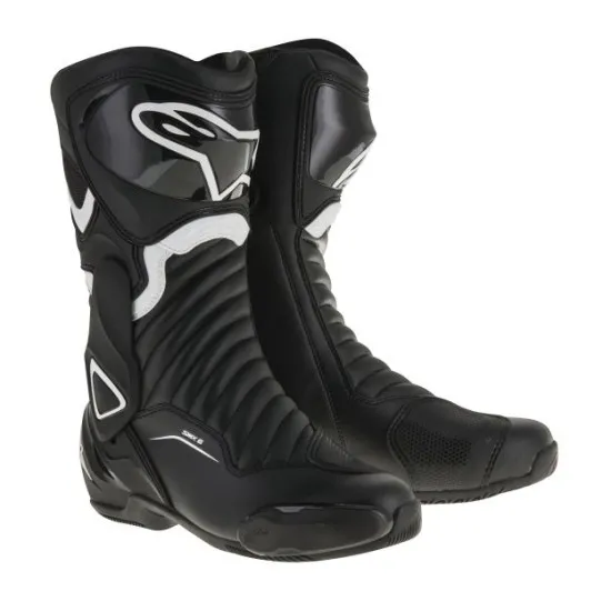 Ботуши Alpinestars SMX-6 V2 Black/White - защита и комфорт