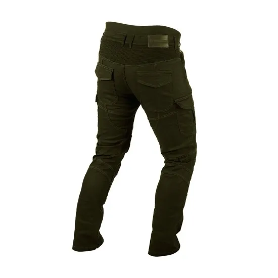 Мото дънки TRILOBITE 1664 ACID SCRAMBLER KHAKI 2.0 - Мото дънки от марка Trilobite