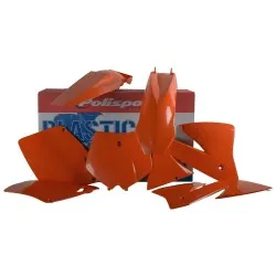 Пластмасов Enduro Standard кит Polisport за KTM  EXC/ EXC-F/XC-W/ XCF-W-2001-02 Orange OEM Color 