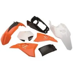 Пластмасов MX Replica кит POLISPORT за KTM 65 SX - 2009-11 OEM Color ORANGE