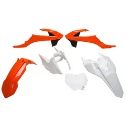 Пластмасов MX Replica кит POLISPORT за KTM 65 SX - 2016-21 OEM Color 
