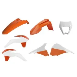 Пластмасов MX Replica кит POLISPORT за KTM 85 SX 2018-21 Orange