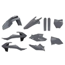 Пластмасов MX Replica кит POLISPORT за KTM SX/ SX-F/ XC-F Nardo Grey