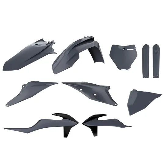 Пластмасов MX Replica кит POLISPORT за KTM SX/ SX-F/ XC/ XC-F - 2019-21 Nardo Grey