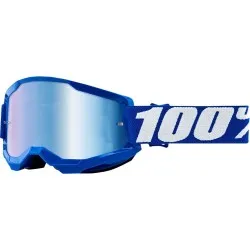 Мотокрос очила 100% STRATA2 BLUE-MIRROR BLUE