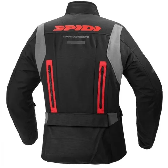 Текстилно мото яке SPIDI TRAVELER 3 BLACK/RED - Текстилни якета от марка SPIDI