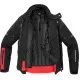 Текстилно мото яке SPIDI TRAVELER 3 BLACK/RED - Текстилни якета от марка SPIDI