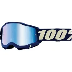 Мотокрос очила 100% ACCURI2 DEEPMARINE-MIRROR BLUE