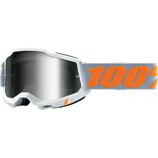 Мотокрос очила 100% ACCURI2 SPEEDCO-MIRROR SILVER - Мотокрос очила от марка 100%