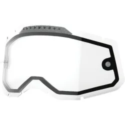 Двойна вентилирана плака за очила 100%-CLEAR GEN 2